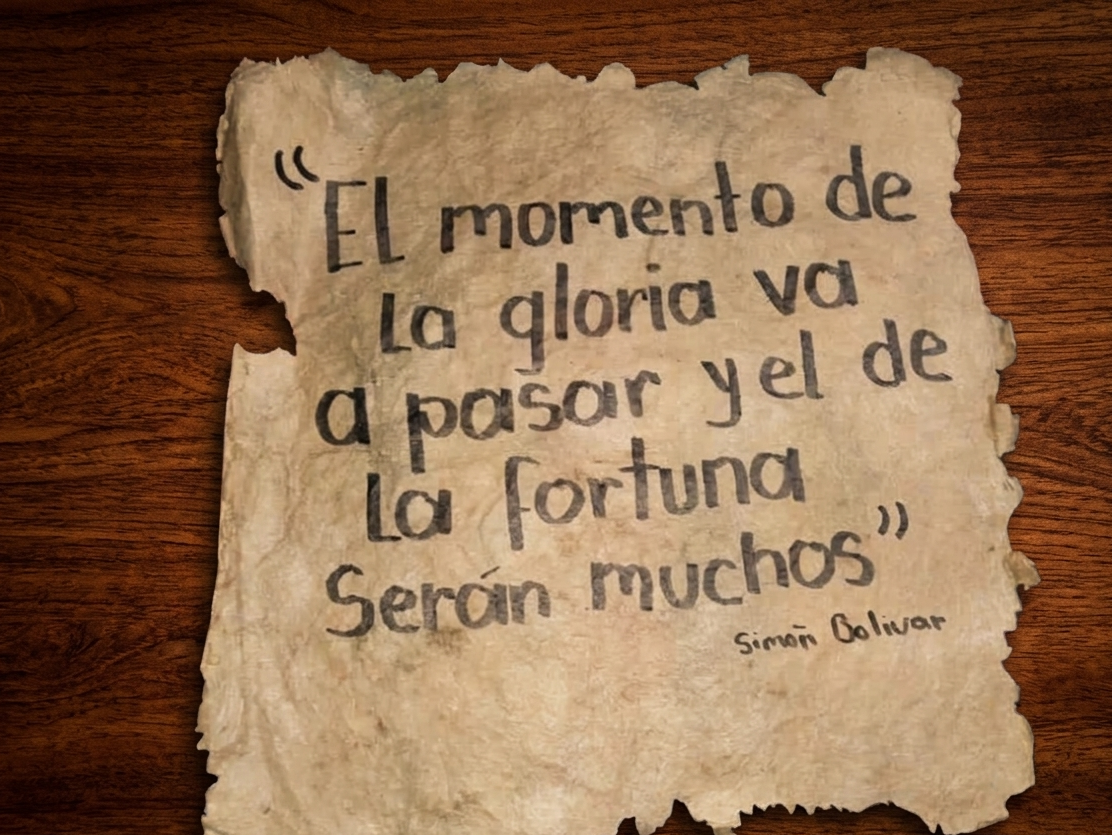 Pensamiento Bolívar